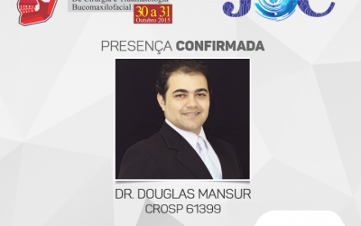 Dr. Douglas Mansur será palestrante do I Meeting de Cirurgia e Traumatologia Bucomaxilofacial